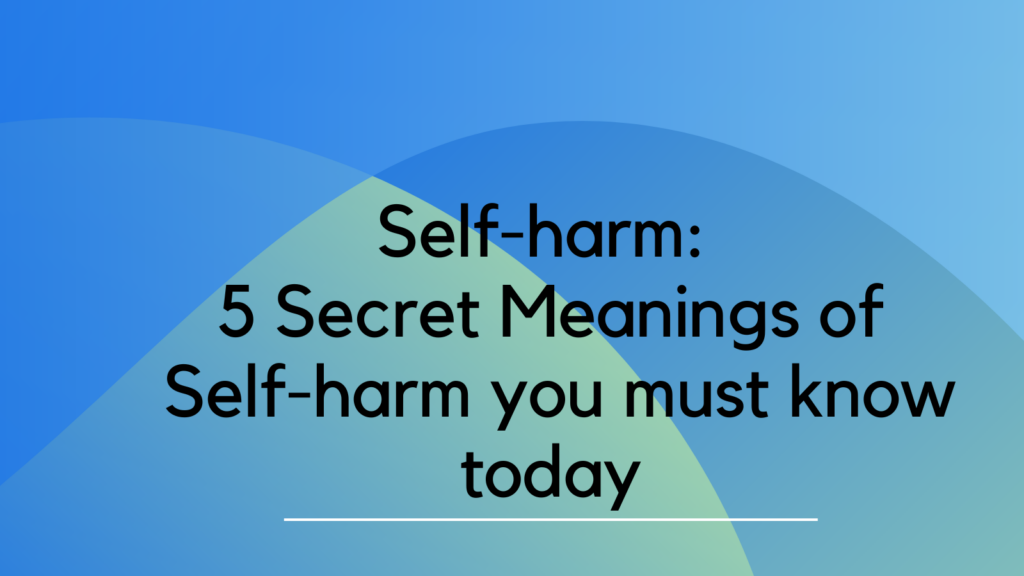 Self-harm