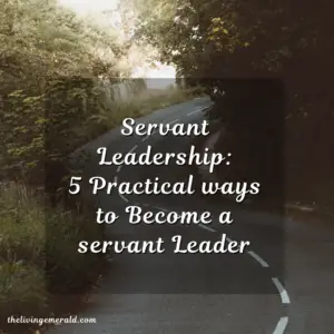 Servant Leadership: 5 Practical ways to become a servant Leader