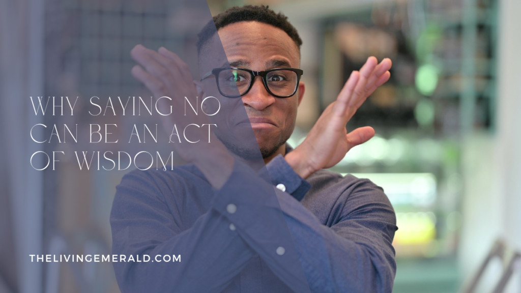 The Faith to Say No