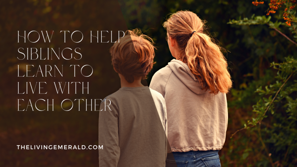 how to help siblings learn to live with each other