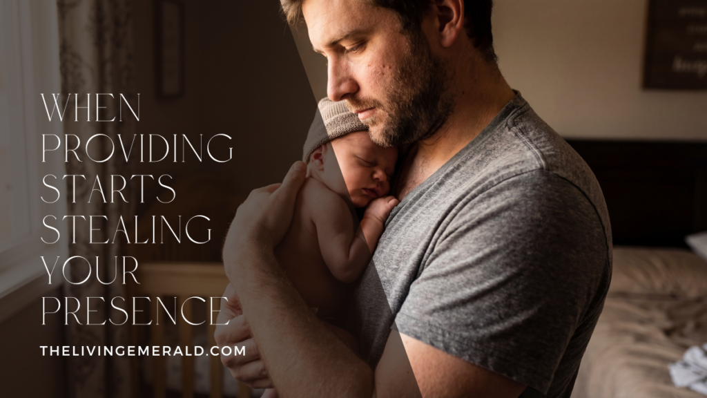 The father who is always working and losing time with his kids