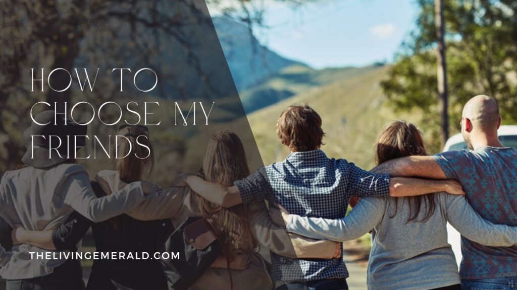 How to Choose My Friends - The Living Emerald