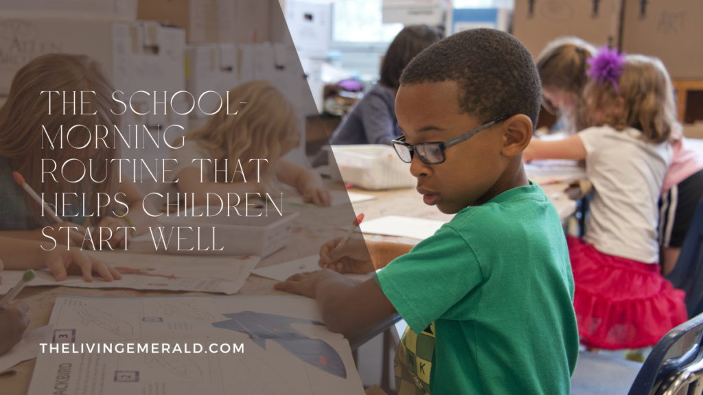school-morning routine that helps children start well