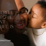Present when life is busy - father and child