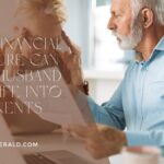 Financial pressure in marriage - husband and wife under stress